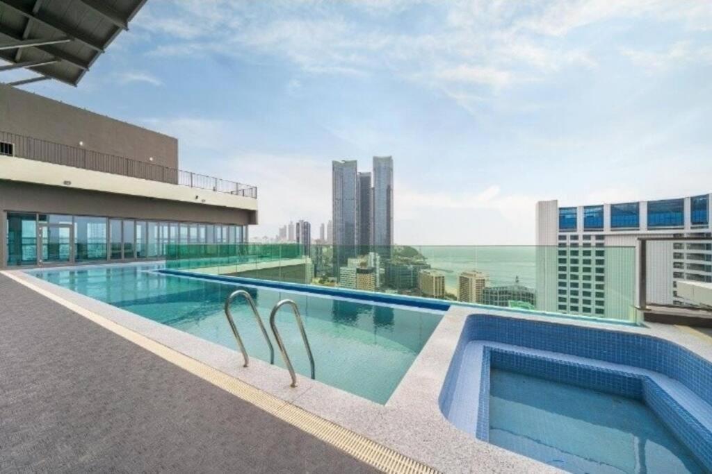 Elbon The Beach Haeundae Busan Exterior foto